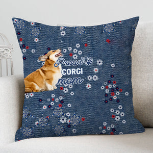 Corgi Pround Mom-Pillow Case