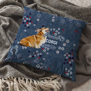 Corgi Pround Mom-Pillow Case