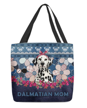 DALMATIAN-Flower Jean Gift for you-Cloth Tote Bag