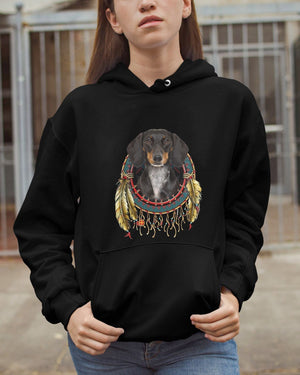 Dachshund-In Dreamcatcher Hooded Sweatshirt