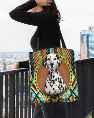 Dalmatian-Ethnic Style Cloth Tote Bag