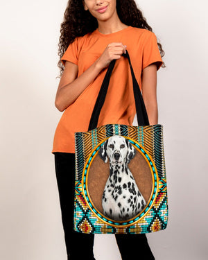 Dalmatian-Ethnic Style Cloth Tote Bag