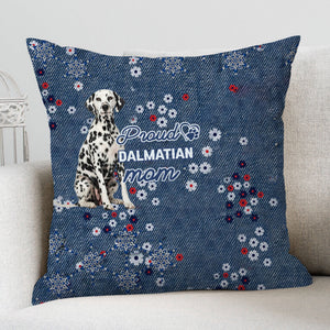 Dalmatian Pround Mom-Pillow Case