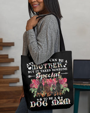 Doberman-A Dog Mom Cloth Tote Bag