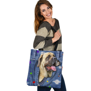 ENGLISH MASTIFF-The Rainbow-Cloth Tote Bag