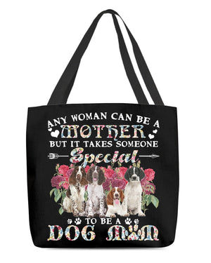 English Springer Spaniel-A Dog Mom Cloth Tote Bag