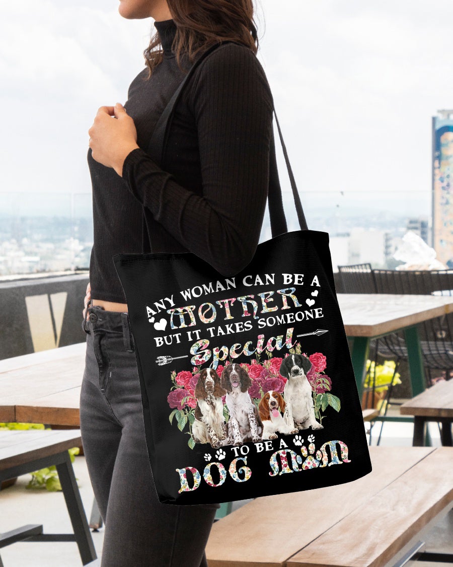 English Springer Spaniel-A Dog Mom Cloth Tote Bag