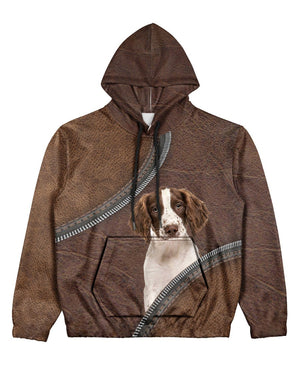 English Springer Spaniel-Never Walk Alone Hoodie