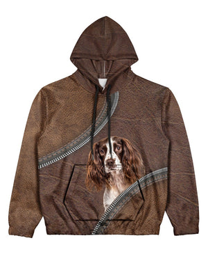 English Springer Spaniel 2-Never Walk Alone Hoodie