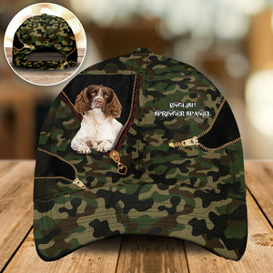 English Springer Spaniel Camo Cap