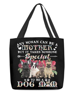 French Bulldog-A Dog Mom Cloth Tote Bag