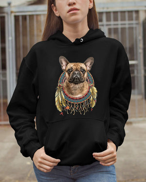 French Bulldog-In Dreamcatcher Hooded Sweatshirt