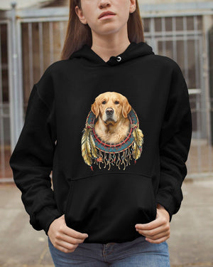 Golden Retriever-In Dreamcatcher Hooded Sweatshirt