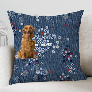 Golden Retriever 2 Pround Mom-Pillow Case