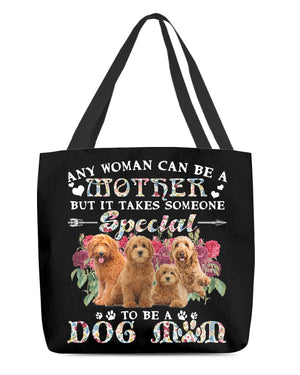 Goldendoodle-A Dog Mom Cloth Tote Bag