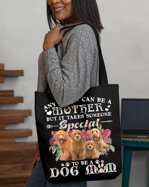 Goldendoodle-A Dog Mom Cloth Tote Bag