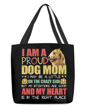 Golden doodle-Right Place-Cloth Tote Bag