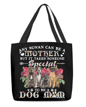 Great Dane-A Dog Mom Cloth Tote Bag