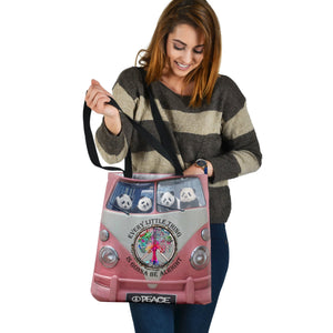 PANDA PINK HP BUS Cloth Tote Bag