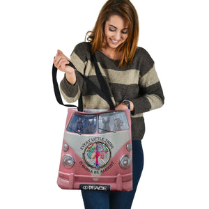 SCOTTISH TERRIER PINK HP BUS Cloth Tote Bag