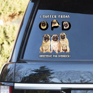 I Suffer From Pug Decal
