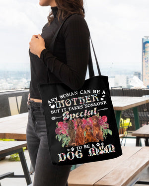 Irish Setter-A Dog Mom Cloth Tote Bag