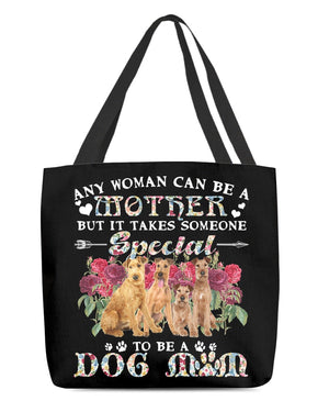 Irish Terrier-A Dog Mom Cloth Tote Bag