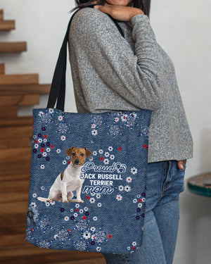 Jack Russell Terrier Pround Mom-Cloth Tote Bag