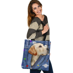 LABRADOR RETRIEVER-The Rainbow-Cloth Tote Bag