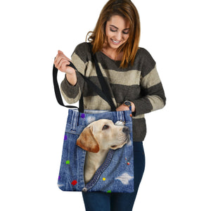 LABRADOR RETRIEVER-The Rainbow-Cloth Tote Bag