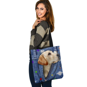 LABRADOR RETRIEVER-The Rainbow-Cloth Tote Bag