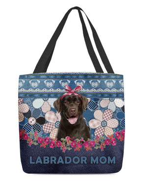 LABRADOR (2)-Flower Jean Gift for you-Cloth Tote Bag