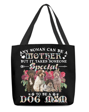 Lagotto Romagnolo-A Dog Mom Cloth Tote Bag