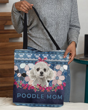 POODLE (2)-Flower Jean Gift for you-Cloth Tote Bag