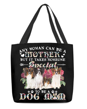 Papillon-A Dog Mom Cloth Tote Bag