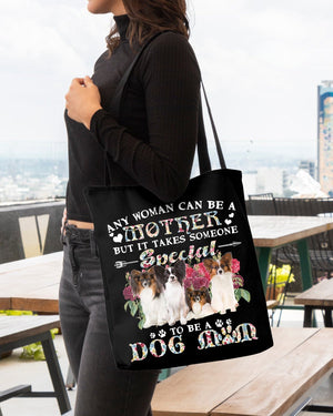 Papillon-A Dog Mom Cloth Tote Bag