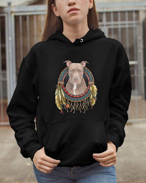 Pitbull-In Dreamcatcher Hooded Sweatshirt