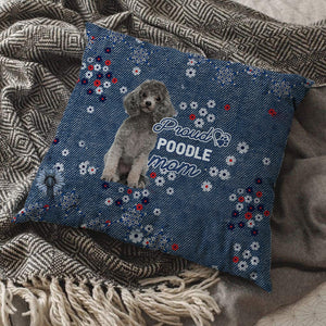 Poodle (2) Pround Mom-Pillow Case