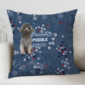 Poodle (2) Pround Mom-Pillow Case