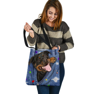 ROTTWEILER-The Rainbow-Cloth Tote Bag