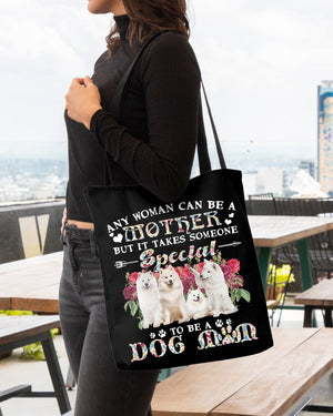 Samoyed-A Dog Mom Cloth Tote Bag