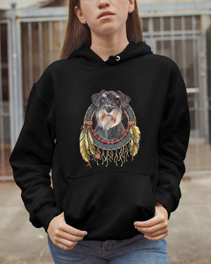 Schnauzer-In Dreamcatcher Hooded Sweatshirt