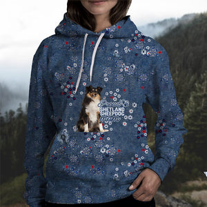 Shetland Sheepdog Pround Mom-Hoodie