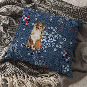 Shetland Sheepdog (2) Pround Mom-Pillow Case