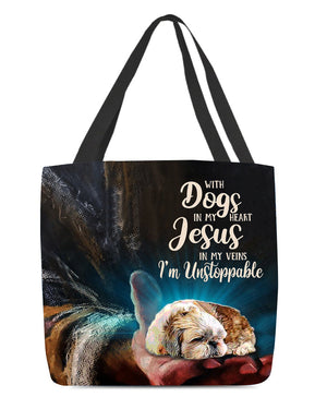 Shih tzu In My Heart-Cloth Tote Bag