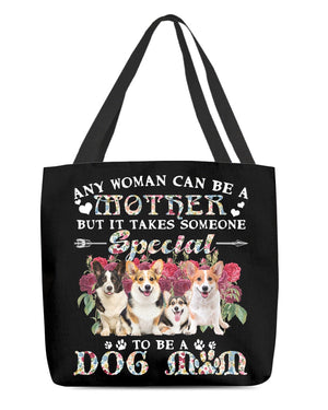 Welsh Corgi-A Dog Mom Cloth Tote Bag