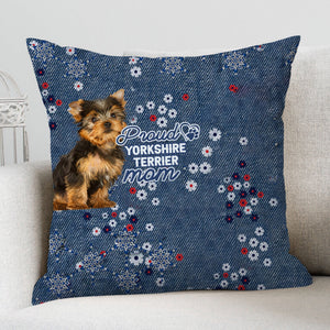 Yorkshire Terrier Pround Mom-Pillow Case