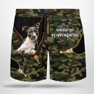 american staffordshire Camo Beach Pants