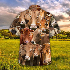 Limousin Herd Hawaiian Shirt