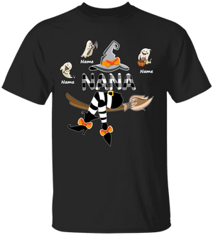 Personalized Mimi And Kids Witch T-Shirt